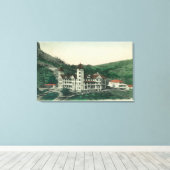 Buiten Uitzicht van Tuscan SpringsRed Bluff, CA Canvas Afdruk (Insitu (Houten vloer))