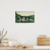 Buiten Uitzicht van Tuscan SpringsRed Bluff, CA Poster (Keuken)