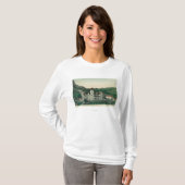 Buiten Uitzicht van Tuscan SpringsRed Bluff, CA T-shirt (Voorkant volledig)