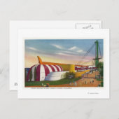 Buiten Uitzicht van voedsel- en landbouwbldg Briefkaart (Voorkant / Achterkant)