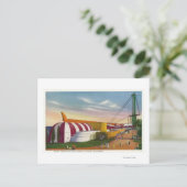 Buiten Uitzicht van voedsel- en landbouwbldg Briefkaart (Staand voorkant)