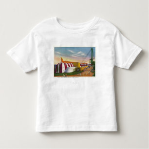 Buiten Uitzicht van voedsel- en landbouwbldg Kinder Shirts