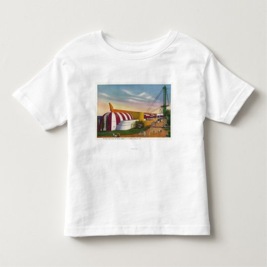 Buiten Uitzicht van voedsel- en landbouwbldg Kinder Shirts (Voorkant)