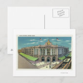 Buiten Uitzicht van Zuid-station 2 Briefkaart (Voorkant / Achterkant)