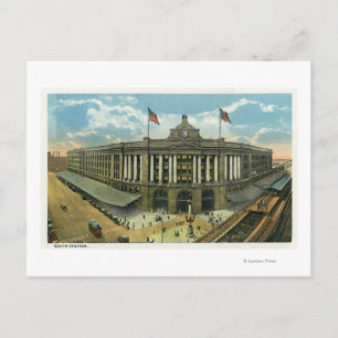 Buiten Uitzicht Zuid-station # 3 Briefkaart