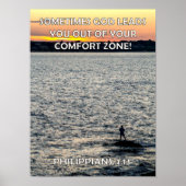 Buiten uw Comfort Zone Poster (Voorkant)