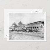 Buiten van de grootste Plunge Bath Briefkaart (Voorkant / Achterkant)