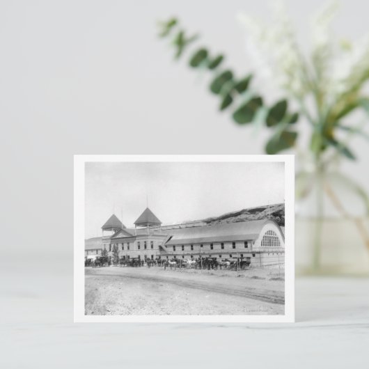 Buiten van de grootste Plunge Bath Briefkaart (Staand voorkant)