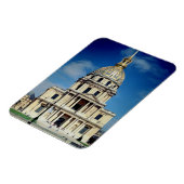 Buiten van de kerk, begonnen in 1676 (foto) magneet (Linkerzijde)