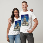 Buiten van de kerk, begonnen in 1676 (foto) t-shirt (Unisex)