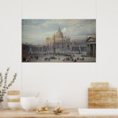 Buiten van St. Peter's Poster (Keuken)