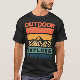 Buiten Verkennen Berg Avontuur Natuurliefhebber T-shirt