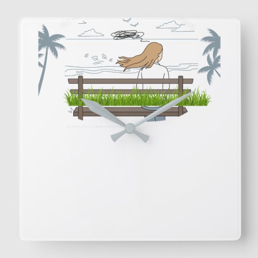 Buiten Vierkante Klok (Voorkant)