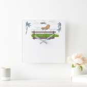 Buiten Vierkante Klok (Huis)