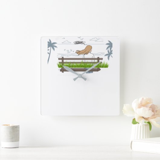 Buiten Vierkante Klok (Huis)