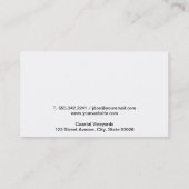 Buiten | Wijn | Houtsim | Wijngaarden Visitekaartje (Achterkant)