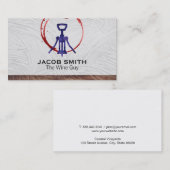 Buiten | Wijn | Houtsim | Winnerij Visitekaartje (Voorkant / Achterkant)