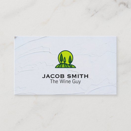 Buiten | Wijn | Wijngaard Visitekaartje (Voorkant)