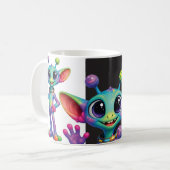 Buitenaards 1 koffiemok (Voorkant links)