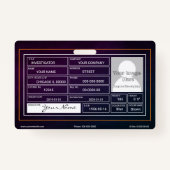 Buitenaards Badge (Achterkant)