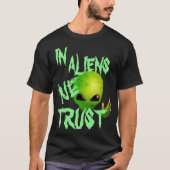 Buitenaards buitenaards buitenaards Shirt - UFO qu (Voorkant)