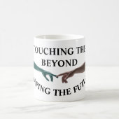 Buitenaards en menselijk koffiemok (Center)