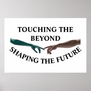 Buitenaards en menselijk poster