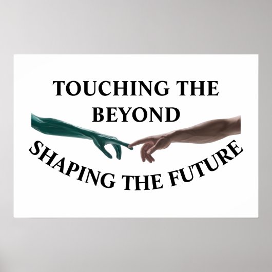 Buitenaards en menselijk poster (Voorkant)