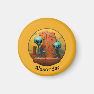 Buitenaards Familie Magneet