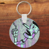 Buitenaards groen, Tin Man-sleutelhanger Sleutelhanger (Voorkant)
