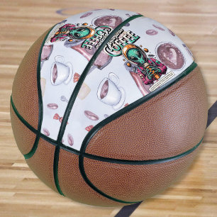 Buitenaards hier voor de koffie basketbal