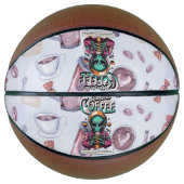 Buitenaards hier voor de koffie basketbal (Voorkant)