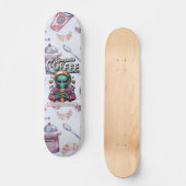 Buitenaards hier voor de koffie persoonlijk skateboard (Voorkant)
