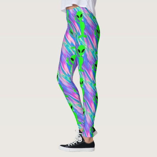 Buitenaards hologram leggings (Links)