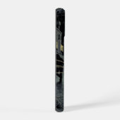 Buitenaards in de regen iPhone 15 case (Rechterkant)