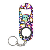 buitenaards in het sterrenstelsel mini flessenopener (Voorkant)