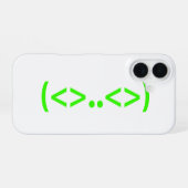 BUITENAARDS Japanse Emoticon iPhone 16 Hoesje (Achterkant horizontaal)