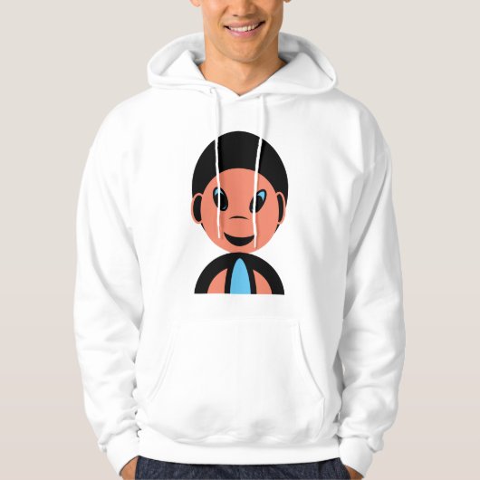 Buitenaards kind hoodie (Voorkant)