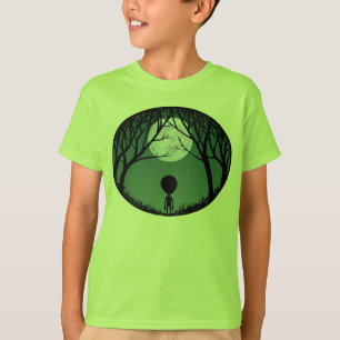Buitenaards Kind van Alien Shirt w. Moon T-Shirt