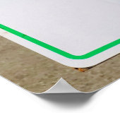 Buitenaards Kunst Parkeren Alleen Voor Buitenaards Poster (Hoek)