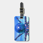 Buitenaards Kunstwerk Bagagelabel (Voorkant verticaal)