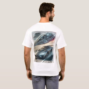 Buitenaards Neon Drift Embleem T-shirt
