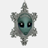 Buitenaards Ornament Buitenaards Kerstdecoratie (Links)