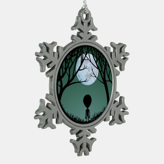 Buitenaards Ornament Buitenaards Kerstdecoratie (Links)