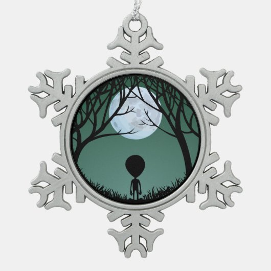 Buitenaards Ornament Buitenaards Kerstdecoratie (Voorkant)