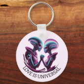 buitenaards paar sleutelhanger (Achterkant)