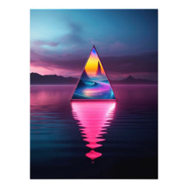 Buitenaards portaal foto afdruk