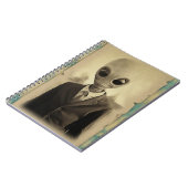 Buitenaards  portret notitieboek (Linkerzijde)