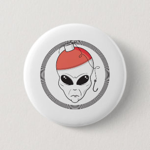 buitenaards ronde button 5,7 cm