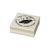 Buitenaards Ruimteschip Buitenaards Bibliotheek Bo Rubberstempel (Stempel)